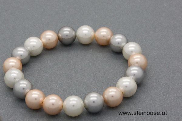 Armband Muschelkern-Perle 10mm